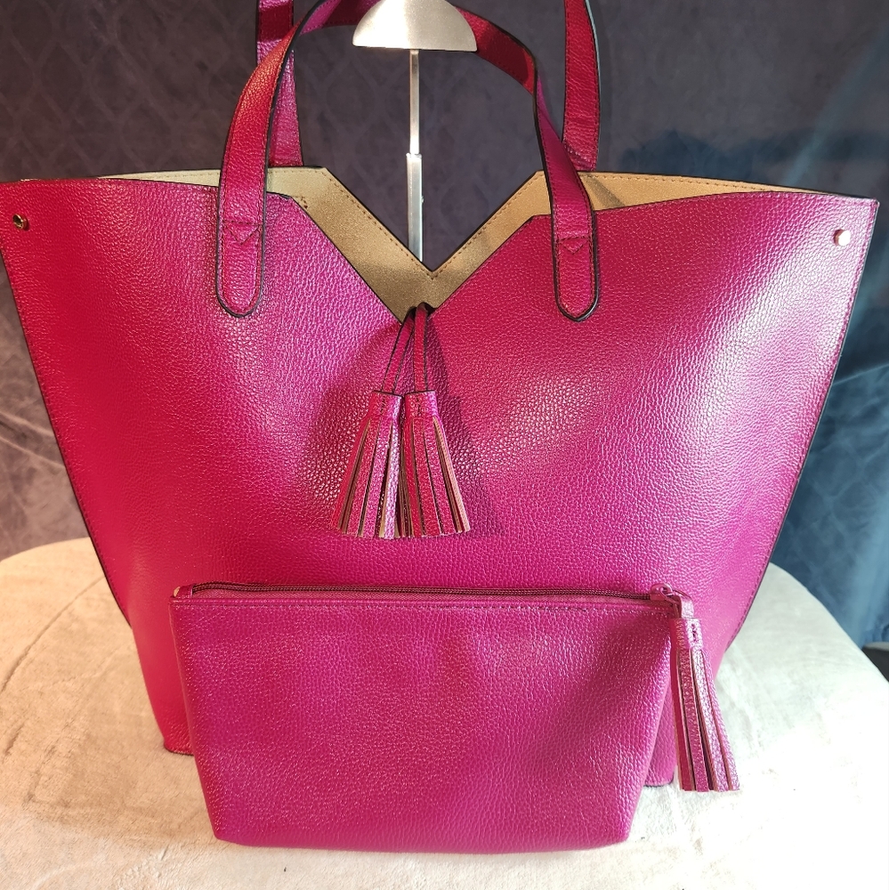 Neiman Marcus Tote + Pouch